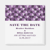 Geometrische driehoeken sparen de Magnet van de Da