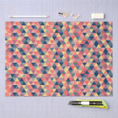 Geometrische driehoeken tissuepapier (Craft)