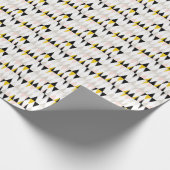 Geometrische driehoekspatroon splitsen cadeaupapier (Hoek)