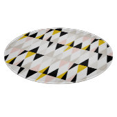 Geometrische driehoekspatroon splitsen snijplank (Hoek)