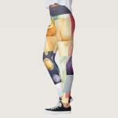 Geometrische druppels leggings (Links)