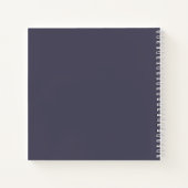 Geometrische druppels notitieboek (Achterkant)