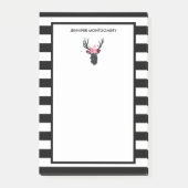 Geometrische duiker met Floral Crown Post-it® Notes (Voorkant)