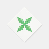 geometrische dwarsservetten servet (Hoek)