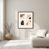 Geometrische echo's poster
