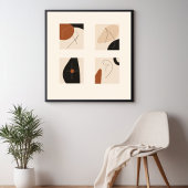 Geometrische echo's poster