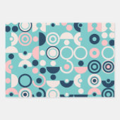 Geometrische eenvoudige elegante vellen papier voo (Voorkant 2)