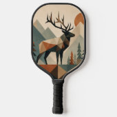 Geometrische Eland Pickleball Paddle (Achterkant)