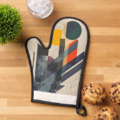 geometrische Elegance kleuren Ovenwant (Top down)