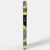 Geometrische Elegance Telefoonhoes – Navy en Goud Case-Mate iPhone Case (Achterkant / Rechts)