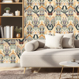 Geometrische elegantie behang