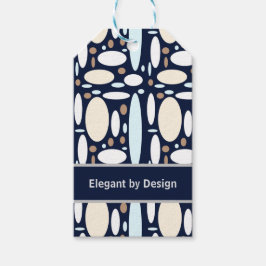 Geometrische Elegantie Cadeaulabel