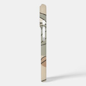 Geometrische elegantie Case-Mate iPhone case (Achterkant / Links)