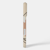 Geometrische elegantie Case-Mate iPhone case (Achterkant / Rechts)