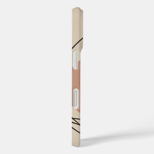 Geometrische elegantie Case-Mate iPhone case (Achterkant / Rechts)