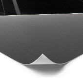 Geometrische Elegantie Goud & Zwart Poster (Hoek)