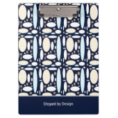 Geometrische Elegantie Klembord (Voorkant)