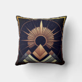 Geometrische elegantie Kussen van Katoen (Achterkant)