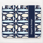Geometrische Elegantie Muismat (Voorkant)