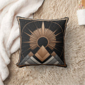 geometrische elegantie-polyester kussen (Deken)