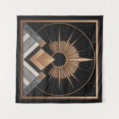 geometrische elegantie wandkleed (Voorkant (horizontaal))