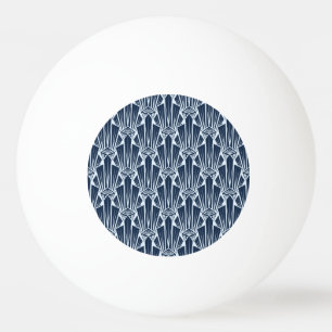 Geometrische elementen: gestileerd modern patroon pingpongbal