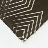 Geometrische elementen,  naadloos ornament. fleece deken (Hoek)