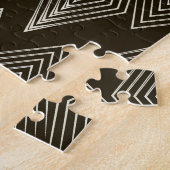 Geometrische elementen, naadloos ornament. legpuzzel (Zijkant)