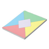 Geometrische elementen notitieblok (Linkerzijde)