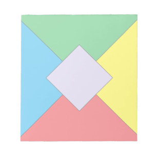 Geometrische elementen notitieblok