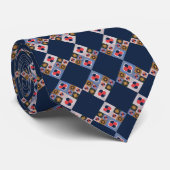 Geometrische elementen stropdas (Opgerold)