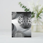 Geometrische en architectonische patronen briefkaart (Staand voorkant)