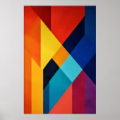 Geometrische Energie Poster (Voorkant)