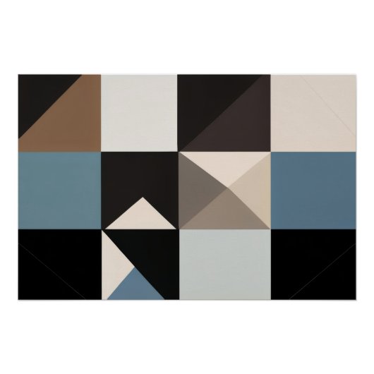 geometrische essentie perfect poster (Voorkant)