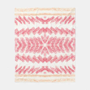 Geometrische etnische oosterse naadloze patronen. fleece deken