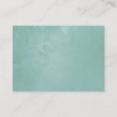 Geometrische Eucalyptus Baby shower Book Request Informatiekaartje (Achterkant)