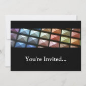 Geometrische Eyeshadow Makeup Kaart (Voorkant)