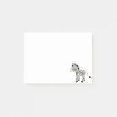 Geometrische ezel post-it® notes (Voorkant)