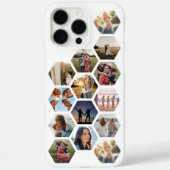 Geometrische familie fotocollage Case-Mate iPhone case (Achterkant)