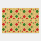 Geometrische feestdag inpakpapier vel (Voorkant 2)