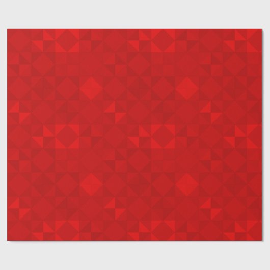 Geometrische feestvreugde cadeaupapier (Vlak)