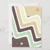 Geometrische figuren 1 bedankkaart (Achterkant)