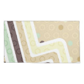 Geometrische figuren 1 kussensloop (Achterkant)