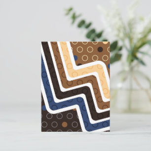 Geometrische figuren 2 feestdagenkaart