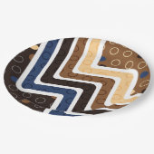 Geometrische figuren 2 papieren bordje (Gekanteld)