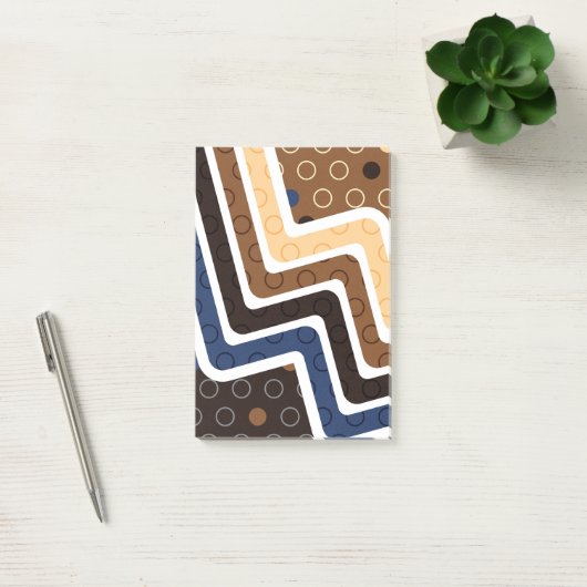 Geometrische figuren 2 post-it® notes (Kantoor)