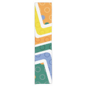 Geometrische figuren 3 korte tafelloper (Voorkant)