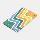 Geometrische figuren 3 post-it® notes (Schuin)