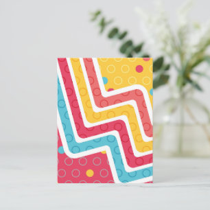 Geometrische figuren 4 briefkaart