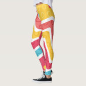 Geometrische figuren 4 leggings (Links)